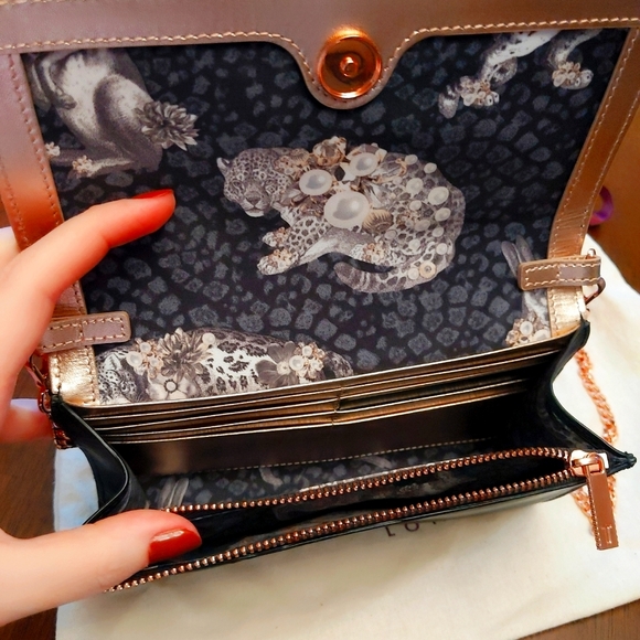 Ted Baker Bow Small Leather Bag - Picture 1 of 6